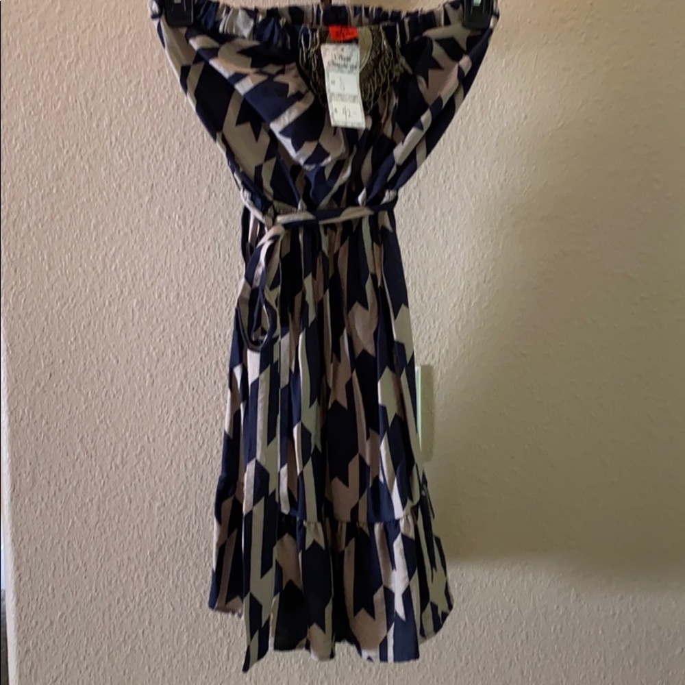 Strapless dress